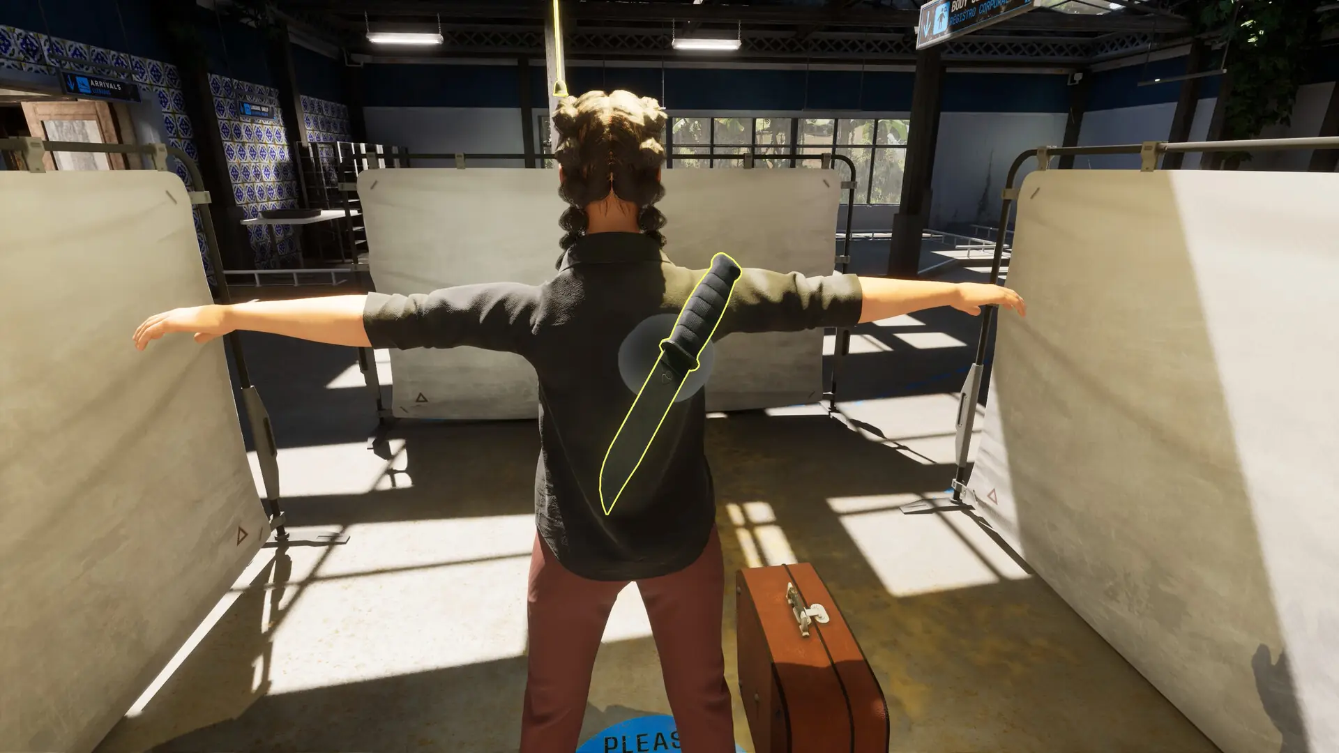 Official Airport Contraband screenshot from the Steam store gallery.